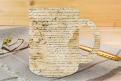 Vintage Handwritten Overlays Antique Script Junk Journal Product Image 6