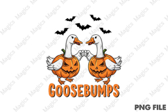 Halloween Goose Spooky Season Goosebumps Product Image 2