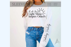 Let Your Light Shine Inspire Others Sleeve SVG Product Image 1