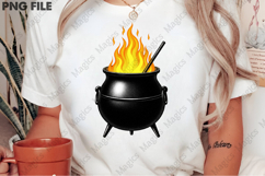 vintage black cauldron PNG Product Image 2