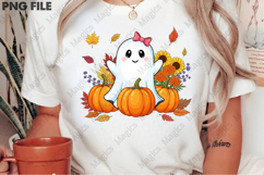 Halloween Fall Ghost PNG Product Image 2