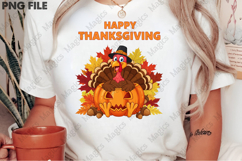 Happy Thanksgiving Turkey Png Product Image 2