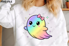 Iridescent Ghost Coquette Halloween Png Product Image 3