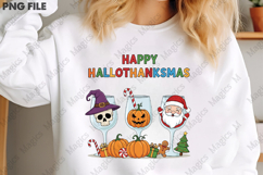 Happy HalloThankSmas Sublimation Product Image 3