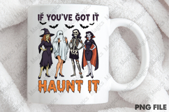 Sarcastic Halloween Haunt It Sublimation Product Image 4