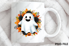 Ghost Pumpkin Autumn Fall Halloween PNG Product Image 4