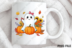 Halloween Fall Ghost PNG Product Image 4