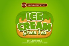 Green tea ice cream Product Image 1
