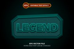 Legend text effect Product Image 1