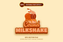 Caramel milkshake logo Product Image 1