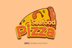 Seafood Pizza Text Effect Product Image 1