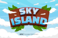Sky Island Editable Text Effect Product Image 1