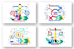 10 International Day for Equal Pay Illustration Product Image 2