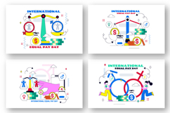 10 International Day for Equal Pay Illustration Product Image 3