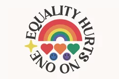 LGBTQ Pride Month Quote SVG-PNG Design Product Image 1