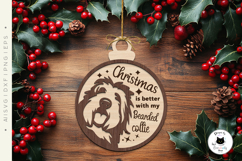 Layered Dog Christmas Ornaments Vol.5 | Laser Cut Ornament Product Image 2