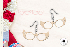 Baseball Earrings Laser Cut File | Baseball SVG Design Product Image 2