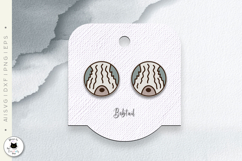 Dog Stud Earrings Laser Cut Bundle | Dog Breeds SVG Product Image 2