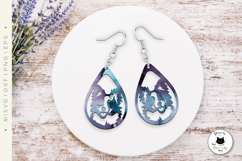 Dog Teardrop Earrings Vol.1 | Dog Laser Cut SVG Product Image 2