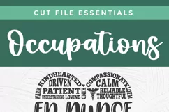 ER nurse svg, emergency room nurse, svg file for crafters, cricut svg, silhouette svg tall Pinterest image