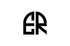 ER Logo design Product Image 1