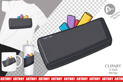 Eraser and Chalk Clipart Product Image 1