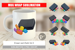 Mug Wrap Eraser and Chalk Product Image 1