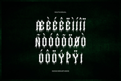Erethyl | Black Metal Font Product Image 12
