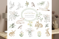Hand Painted Baptism Watercolor Set Product Image 6
