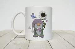 Summer Gnome Sublimation design PNG|Gnome clipart Product Image 3