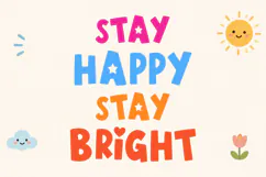 Erkesion Cute Playful Kids Typeface Product Image 3