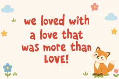 Erkesion Cute Playful Kids Typeface Product Image 5