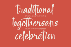 Erottage Jhitaleon Modern Brush Font Type Product Image 10