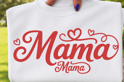 Mama Floral Sign PNG T-shirt Design, mama png, floral mama Product Image 3