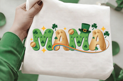 Mama Clover PNG T-shirt Design, mama png, clover mama png Product Image 2