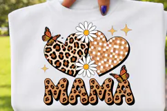 Leopard Mama PNG T-shirt Design, leopard mama png, animal Product Image 3
