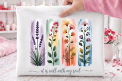 Floral Name Sublimation PNG, floral name png, custom name Product Image 3