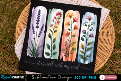 Floral Name Sublimation PNG, floral name png, custom name Product Image 2