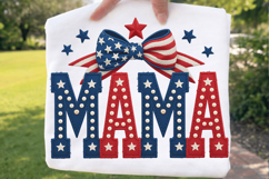 Mama USA Sublimation PNG T-shirt Design, mama usa png, patri Product Image 1