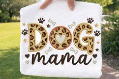 Dog Mama Sublimation PNG T-shirt Design, dog mama png, pet Product Image 2