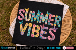 Spring Vibes Sublimation PNG T-shirt Design, spring vibes Product Image 3