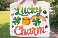 Lucky Charm Sublimation PNG T-shirt Design, lucky charm png, Product Image 2
