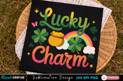 Lucky Charm Sublimation PNG T-shirt Design, lucky charm png, Product Image 3