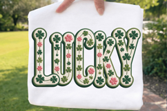 Lucky Shamrock PNG T-shirt Design, shamrock png, lucky sham Product Image 2