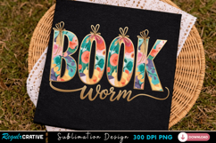 Book Lover Sublimation PNG T-shirt Design, book lover png Product Image 3