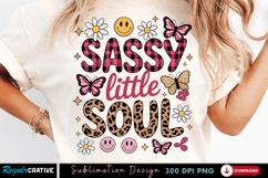 Sassy Little Soul PNG T-shirt Design, sassy png, sassy littl Product Image 1