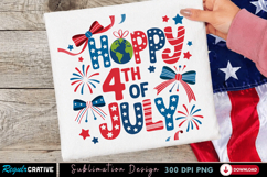 Happy 4th Of July PNG T-shirt Design, 4th july png, independ Product Image 2
