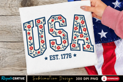 SA Flag Sublimation PNG, usa png, usa flag png, america Product Image 2