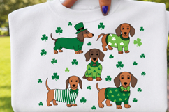 Lucky Dogs PNG T-shirt Design, dog png, lucky dog png Product Image 1