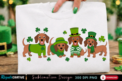 Leprechaun Dogs PNG T-shirt Design, dog png, leprechaun dog Product Image 3